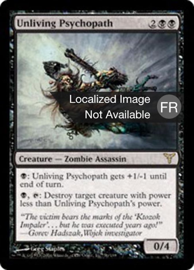 image Psychopathe mort-vivant