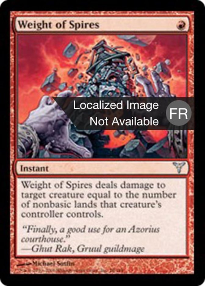 image Poids des tours