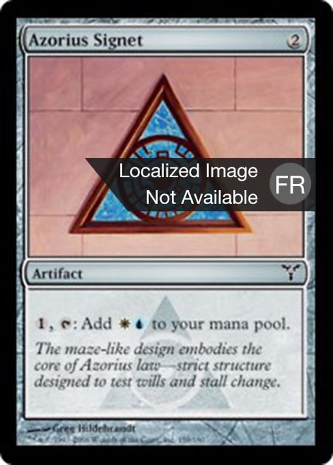 image Cachet d'Azorius