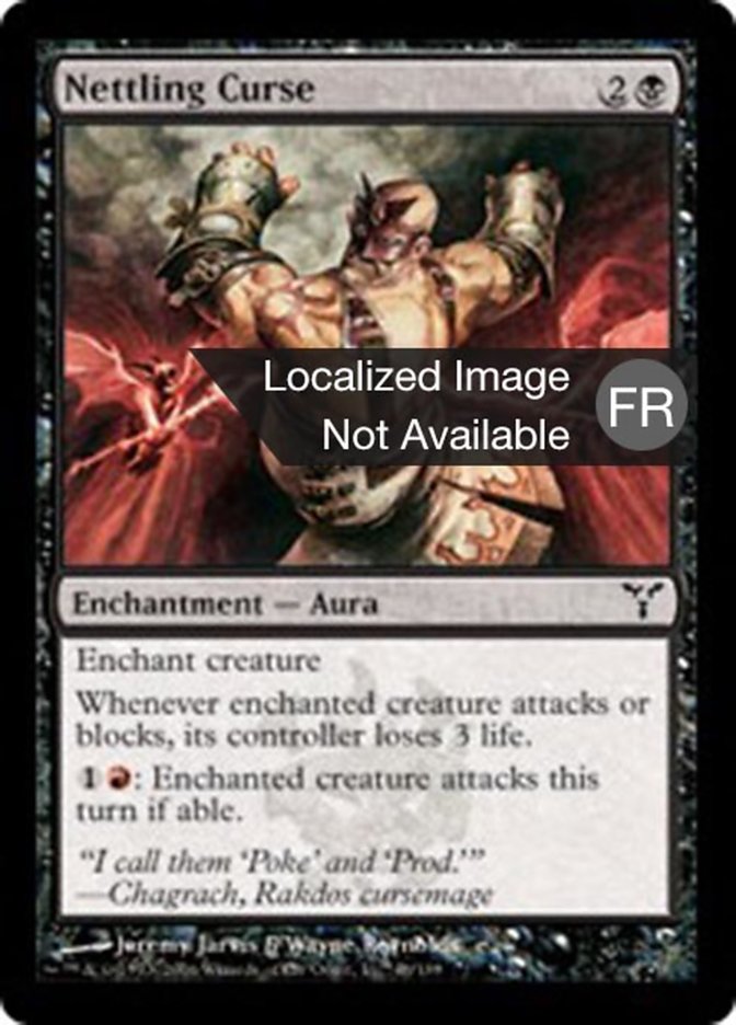 image Malédiction de provocation