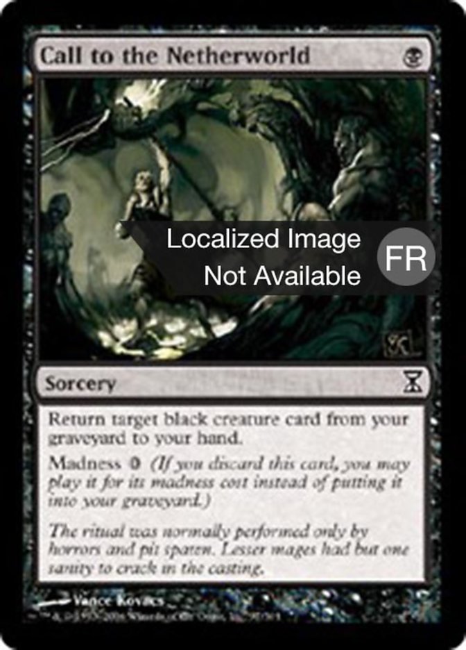 image Appel au monde souterrain