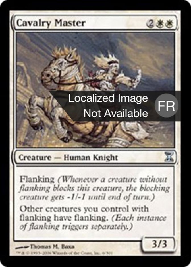 image Maître de cavalerie