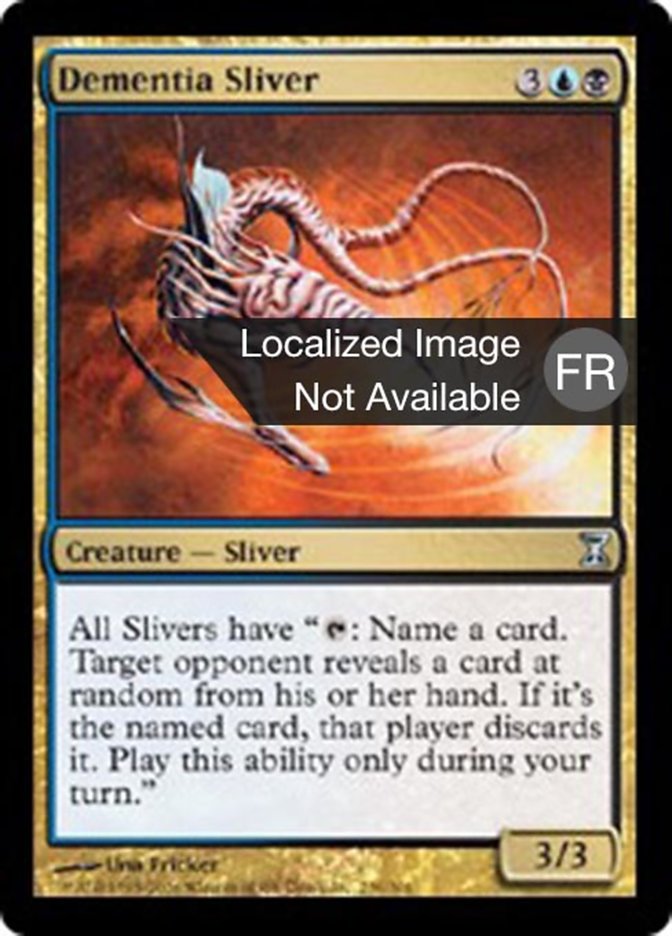 image Slivoïde dément