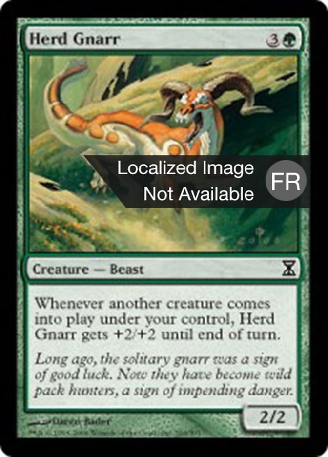 image Gnarr de troupeau