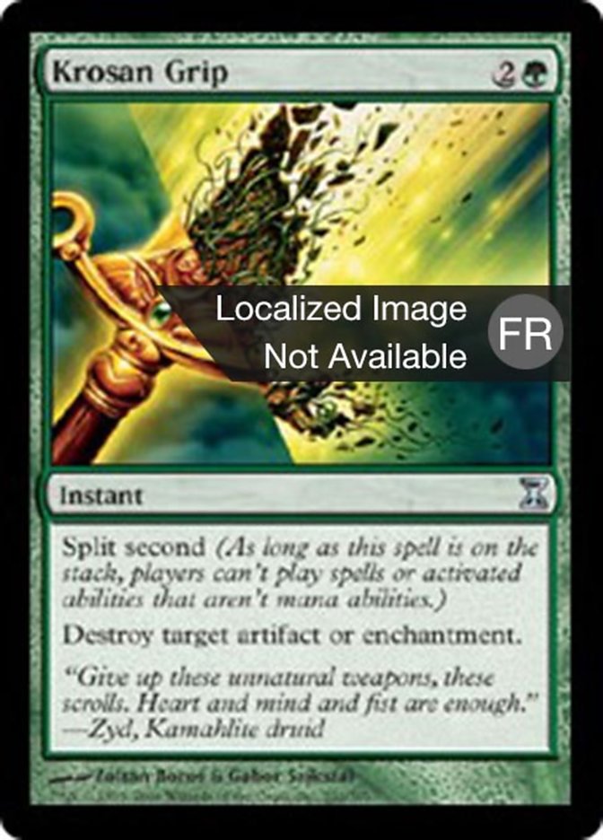 image Poigne krosiane