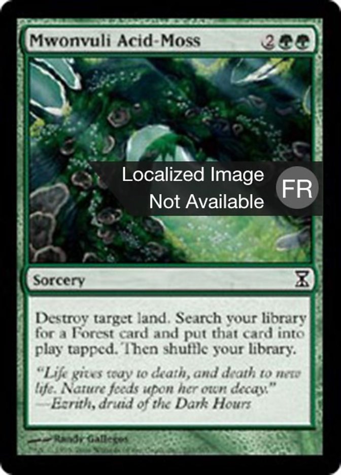 image Mousse acide de la Mwônvouli