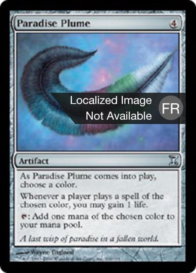 image Panache de paradis