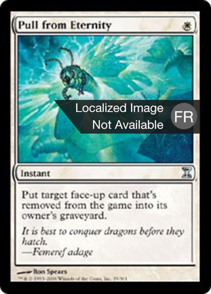 image Extraction de l'éternité