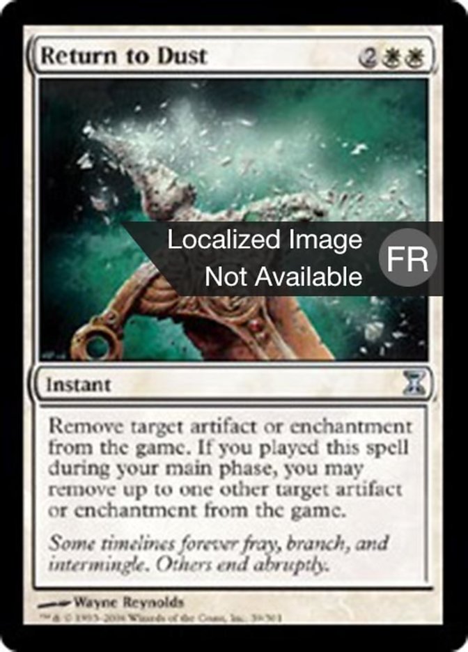 image Rendre à la poussière