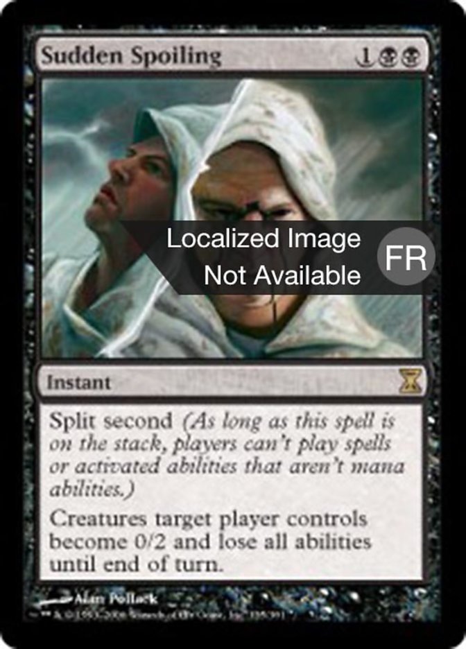 image Déliquescence soudaine