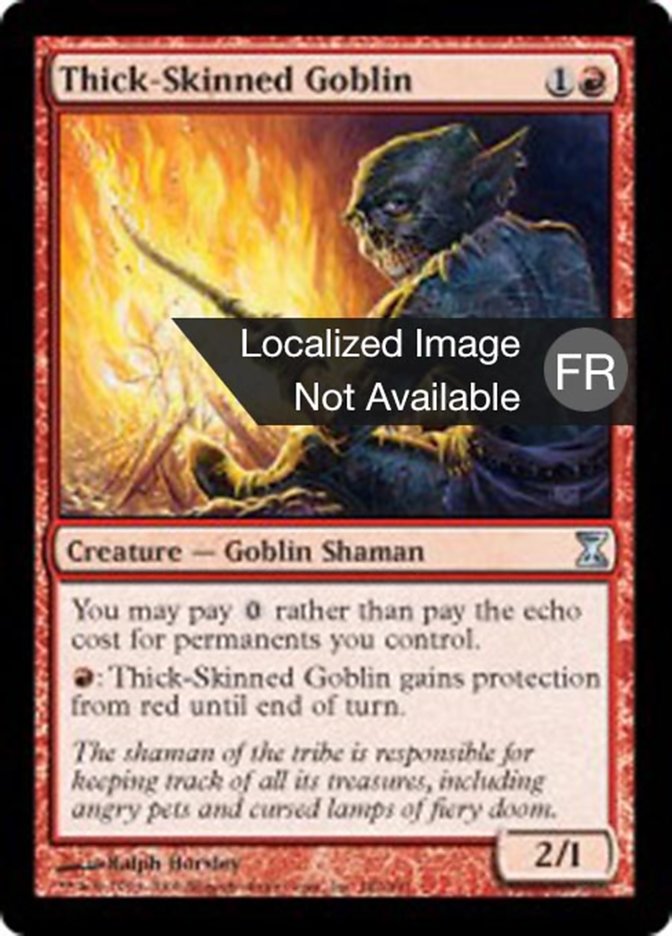 image Gobelin à la peau dure