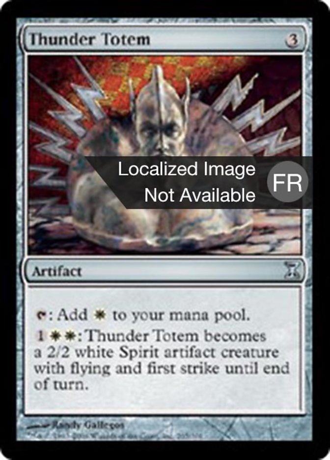 image Totem de tonnerre