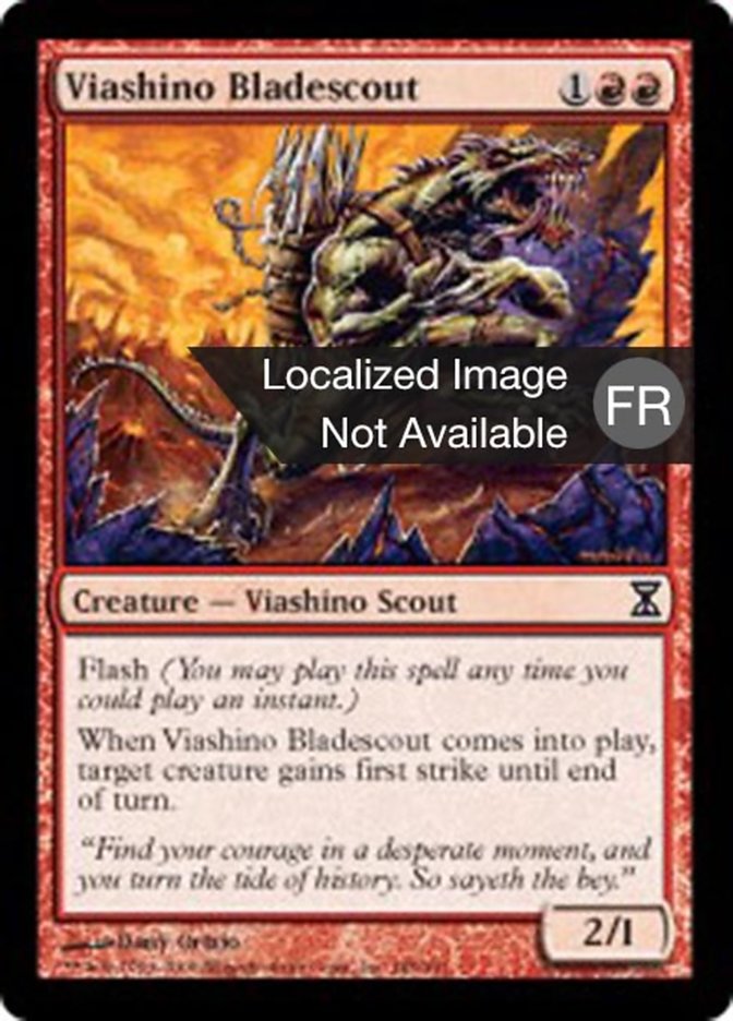 image Éclaireur aux lames viashino