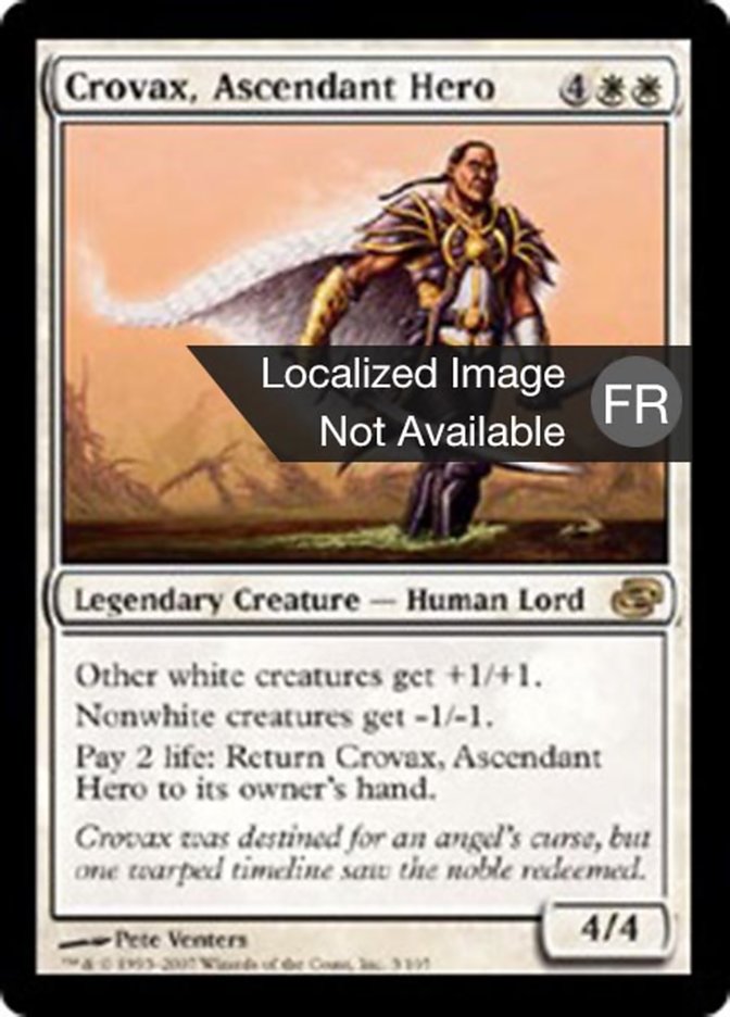 image Crovax, héros en devenir