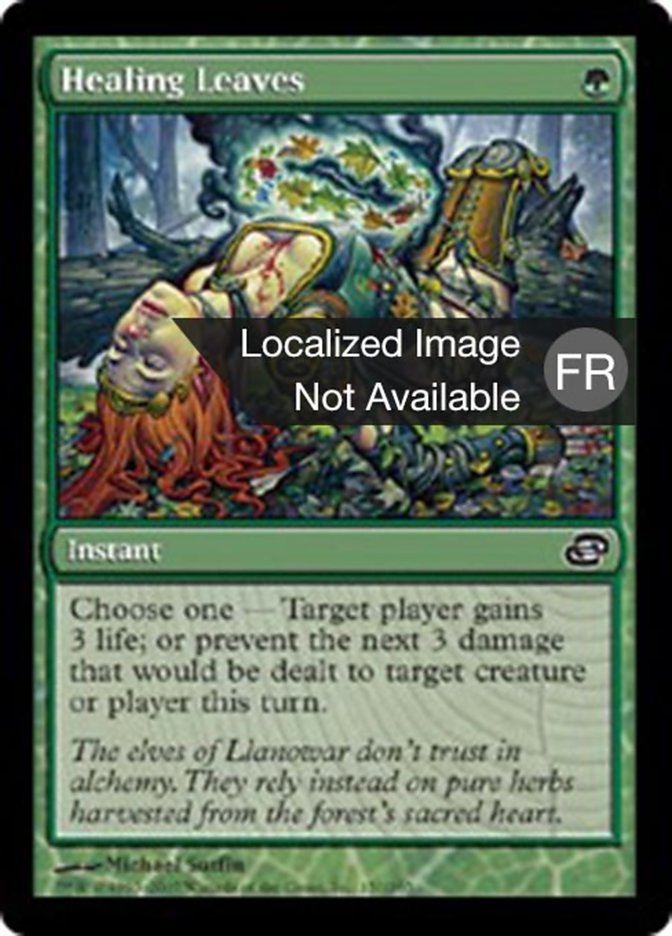 image Feuillage de soins