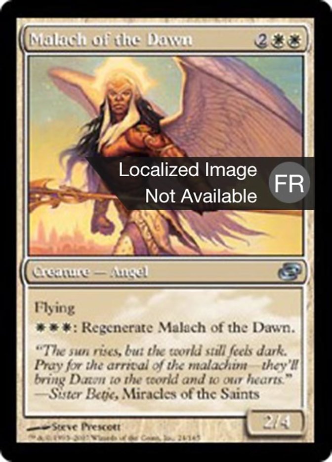 image Malach de l'aube