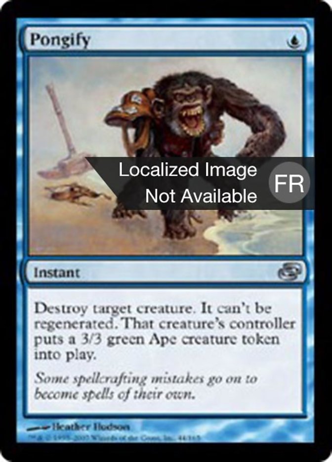 image Pongidification