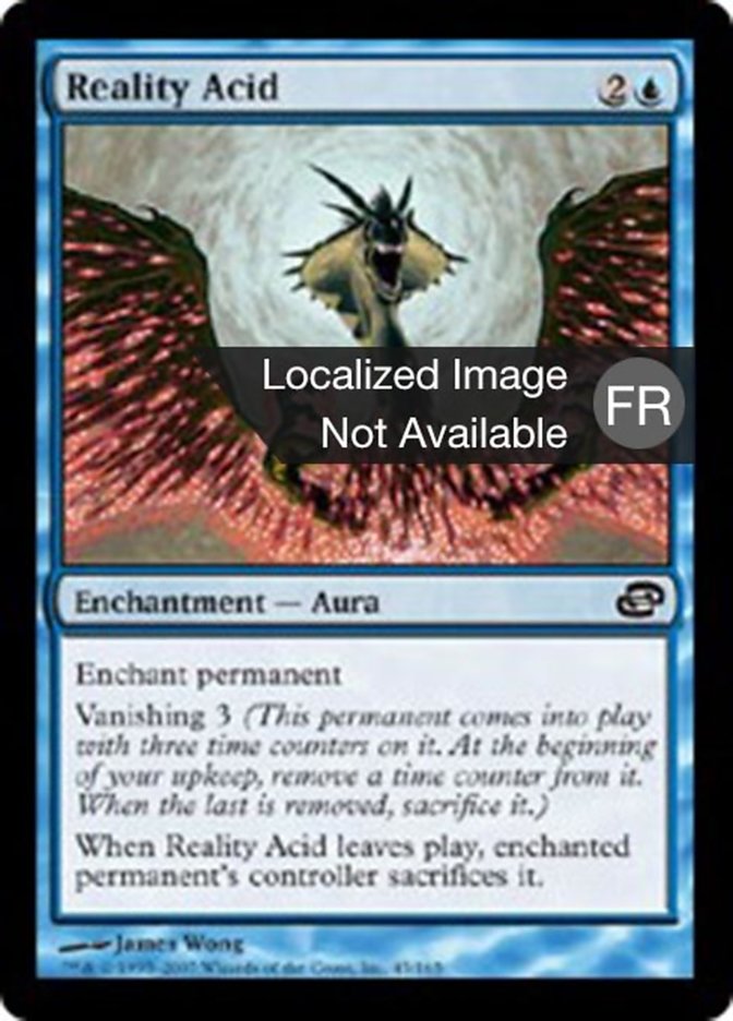 image Acide de réalité