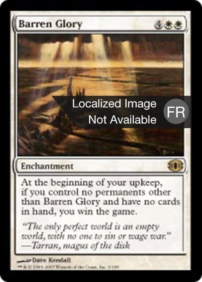 image Gloire stérile