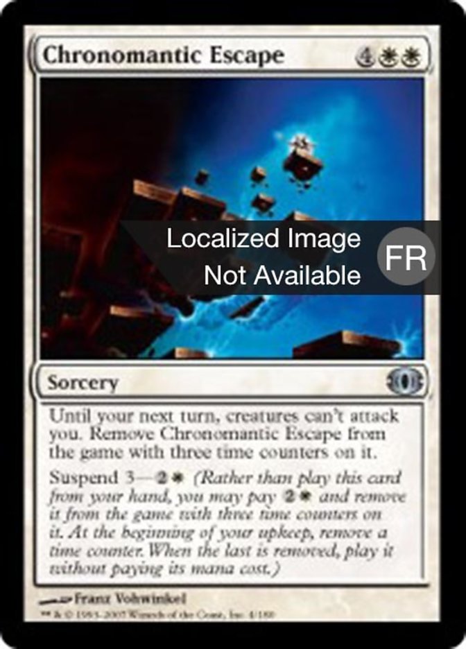 image Évasion chronomantique