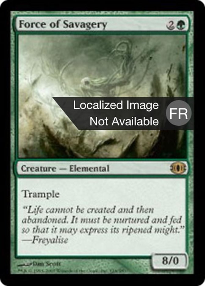 image Force de sauvagerie