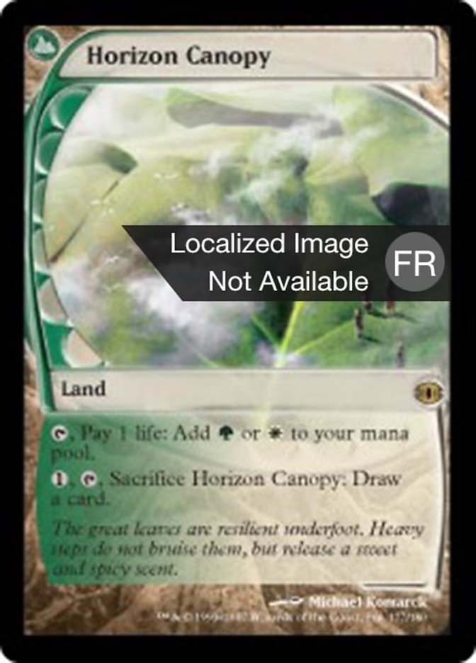 image Canopée d'horizon