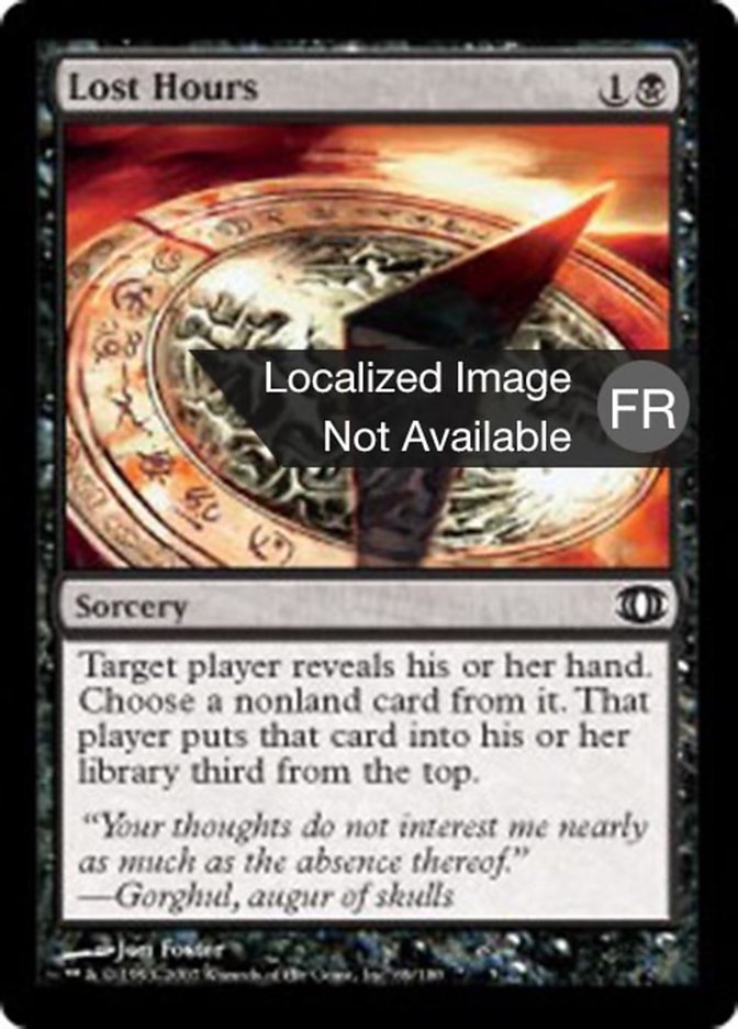 image Heures perdues