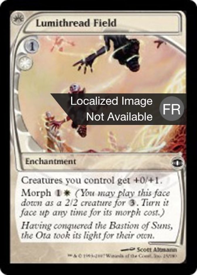 image Champ de lumifilaments