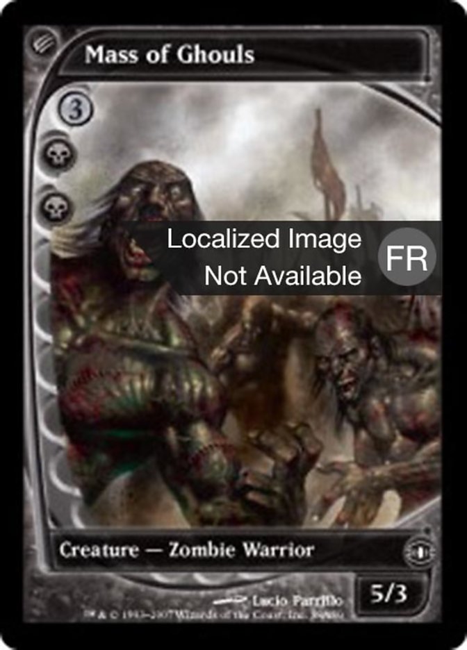 image Masse de goules