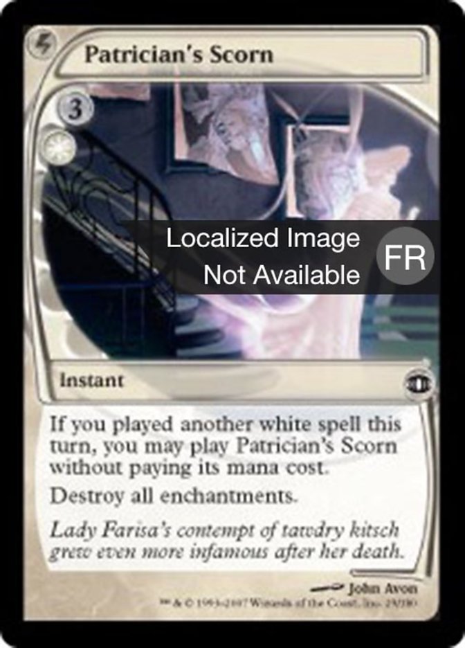 image Mépris selon le patricien