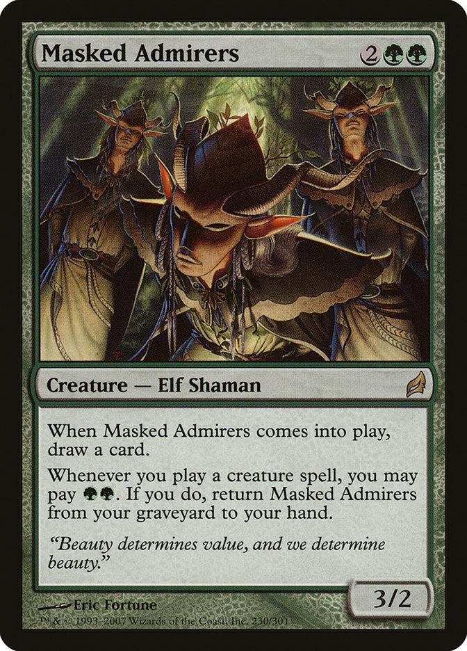 image Masked Admirers