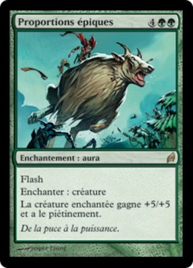 image Proportions épiques