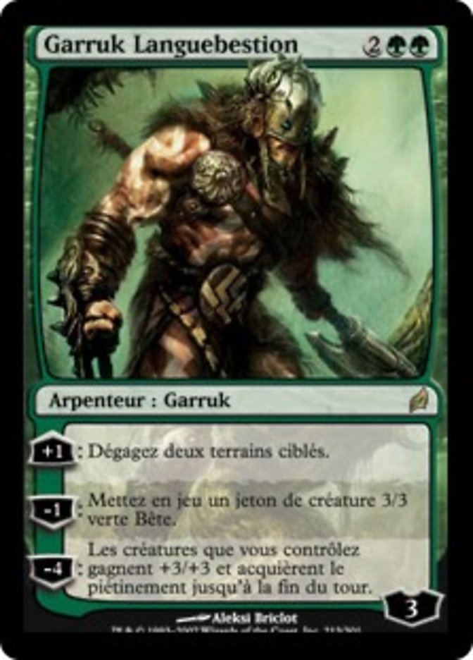image Garruk Languebestion