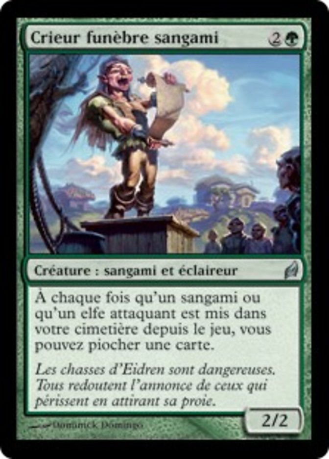 image Crieur funèbre sangami