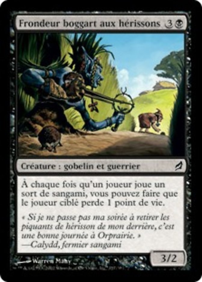 image Frondeur boggart aux hérissons