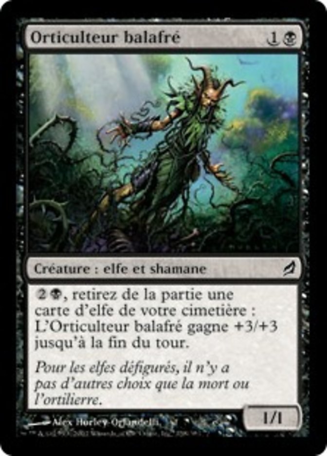 image Orticulteur balafré