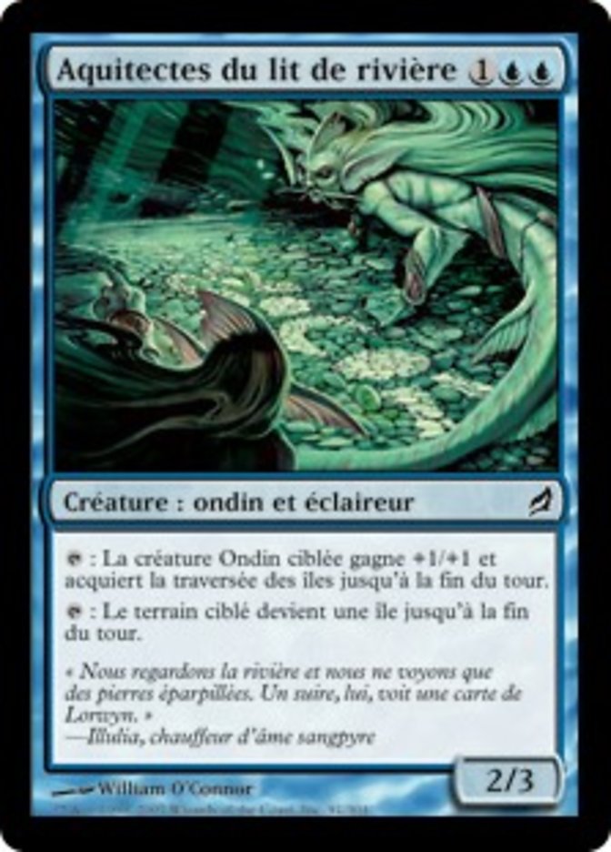 image Aquitectes du lit de rivière