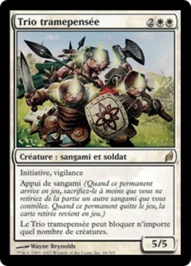 image Trio tramepensée