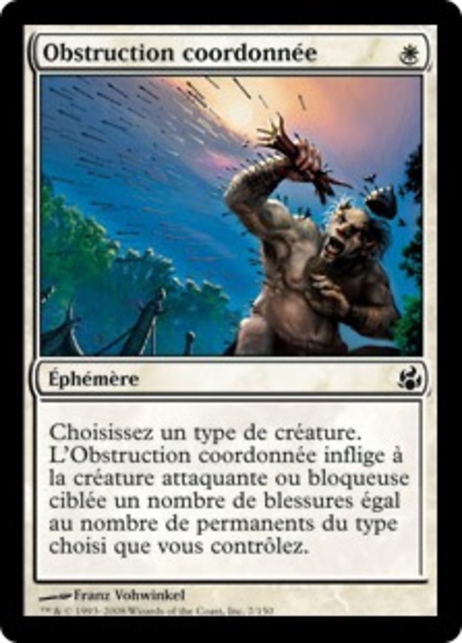 image Obstruction coordonnée