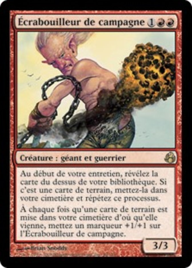 image Écrabouilleur de campagne