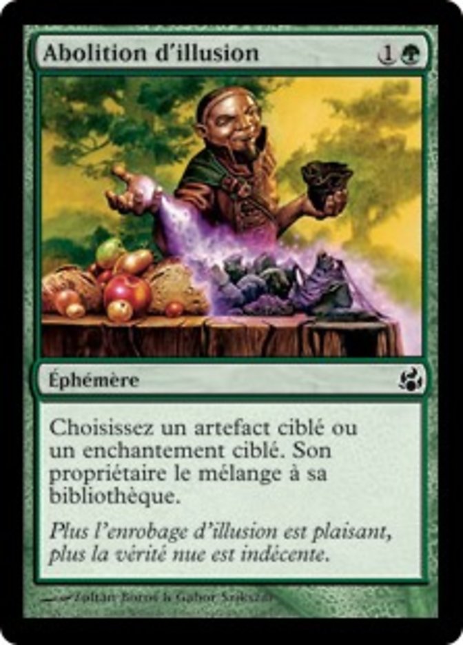 image Abolition d'illusion