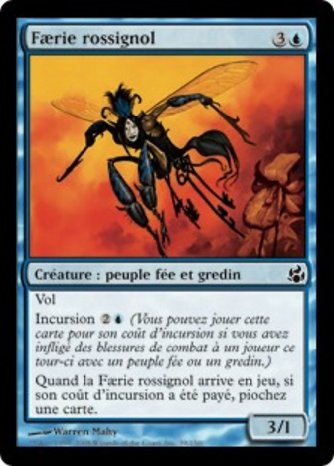 image Faerie rossignol