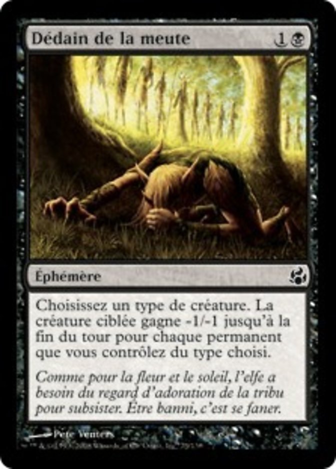 image Dédain de la meute