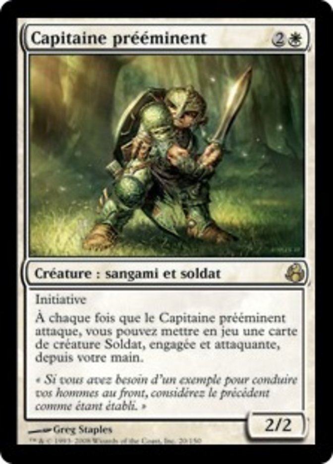 image Capitaine prééminent