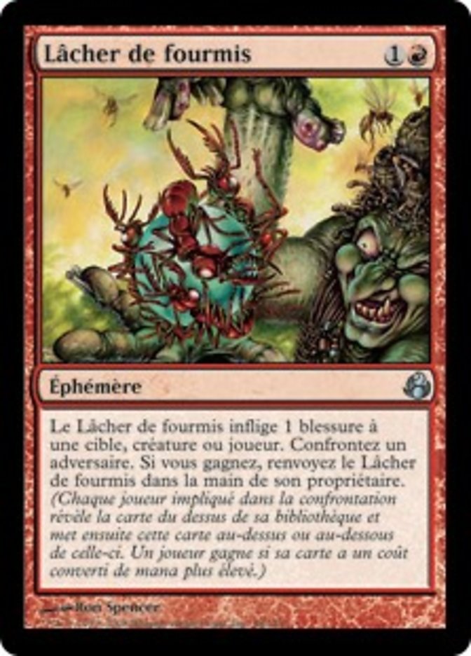 image Lâcher de fourmis