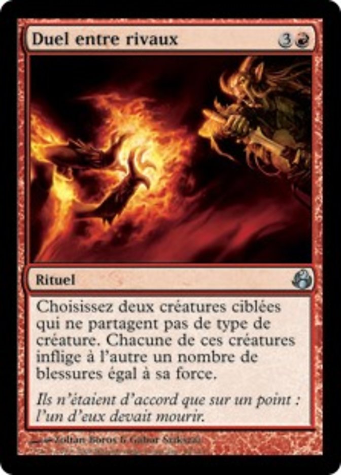 image Duel entre rivaux