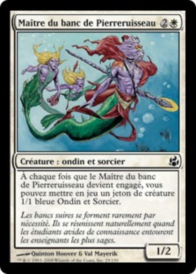 image Maître du banc de Pierreruisseau