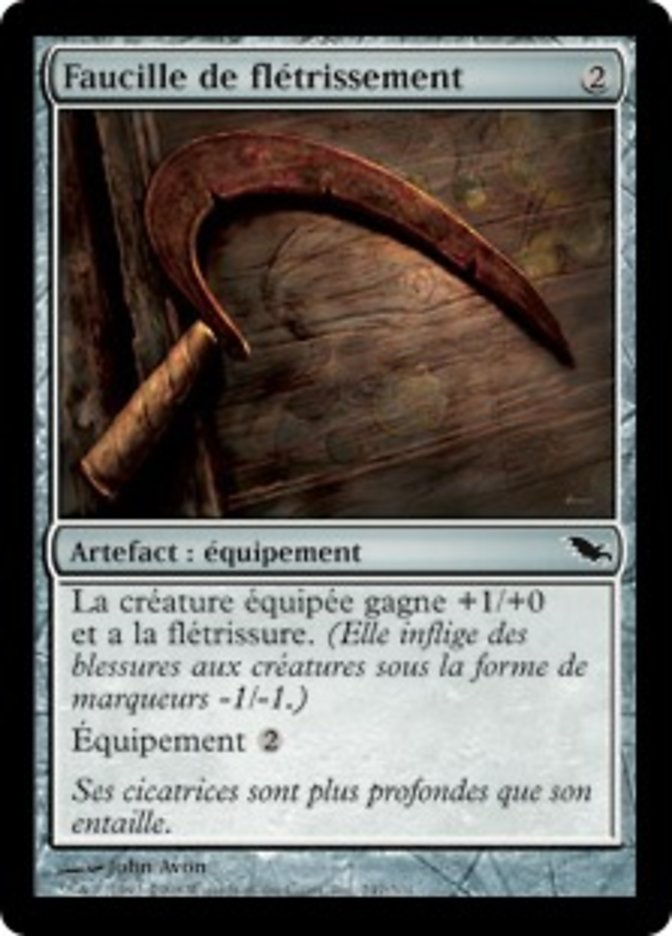 image Faucille de flétrissement