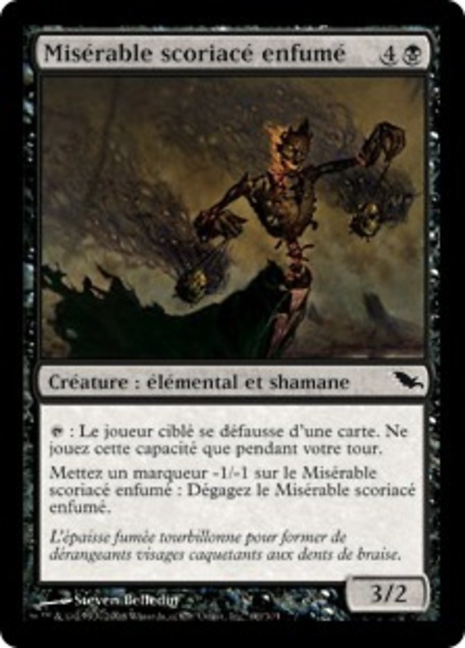 image Misérable scoriacé enfumé