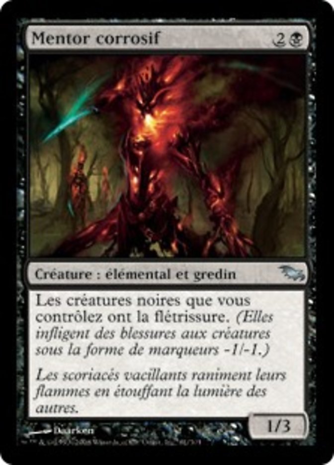 image Mentor corrosif